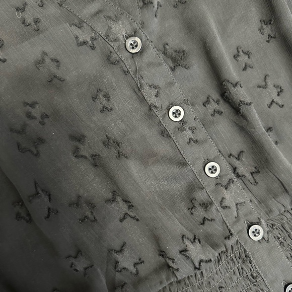 Brand new torrid black star blouse - Picture 3 of 7